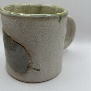 White Ceramic Art Mug